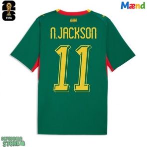 Senegal Nicolas Jackson #11 Replika Udebanetrøje VM 2026 Kortærmet